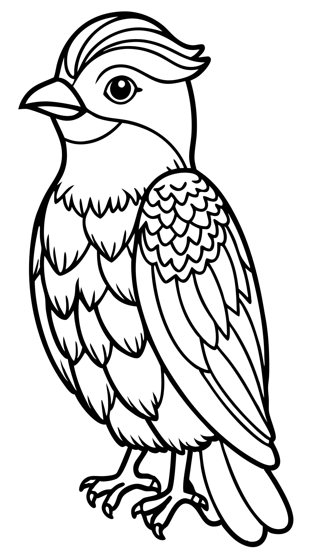 printable coloring pages of birds